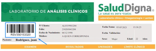 Consulta resultados en salud digna WhatsApp paso 2: salud-digna.org resultados