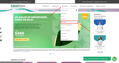 tomografía en salud digna